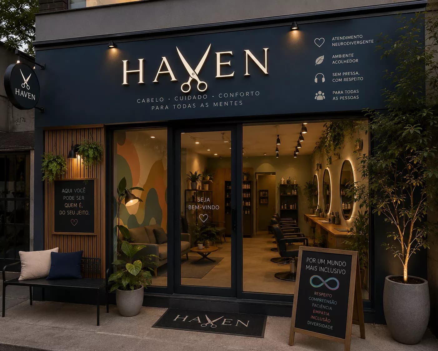 Fachada da Haven