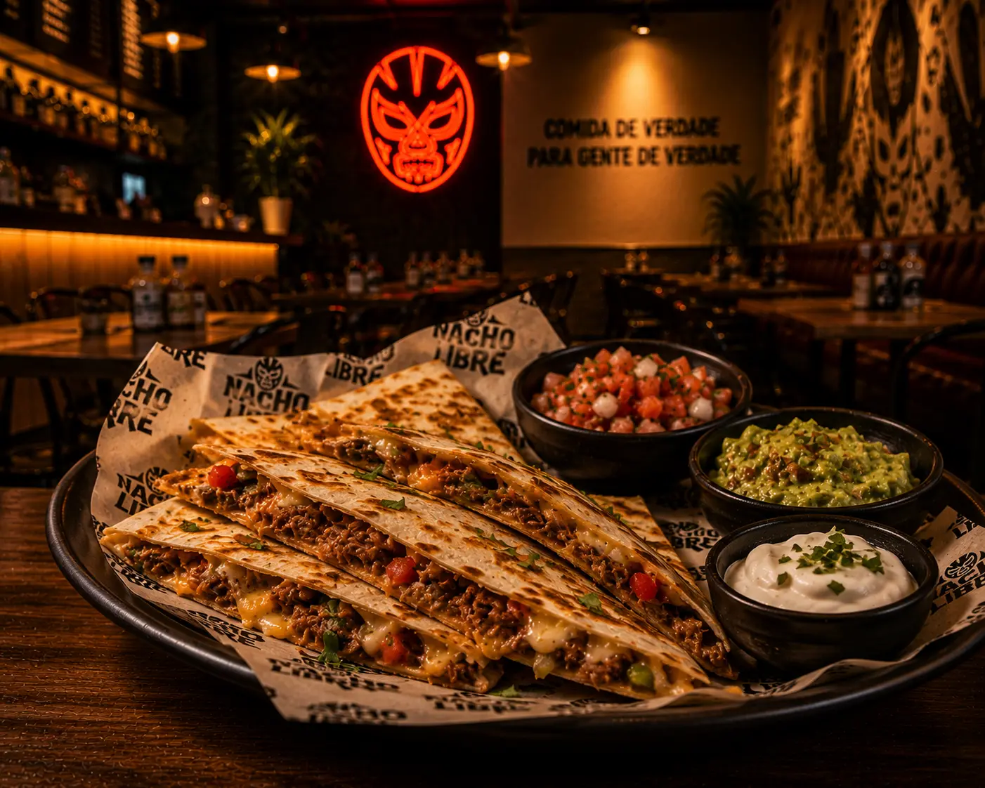 Quesadillas da Nacho Libre