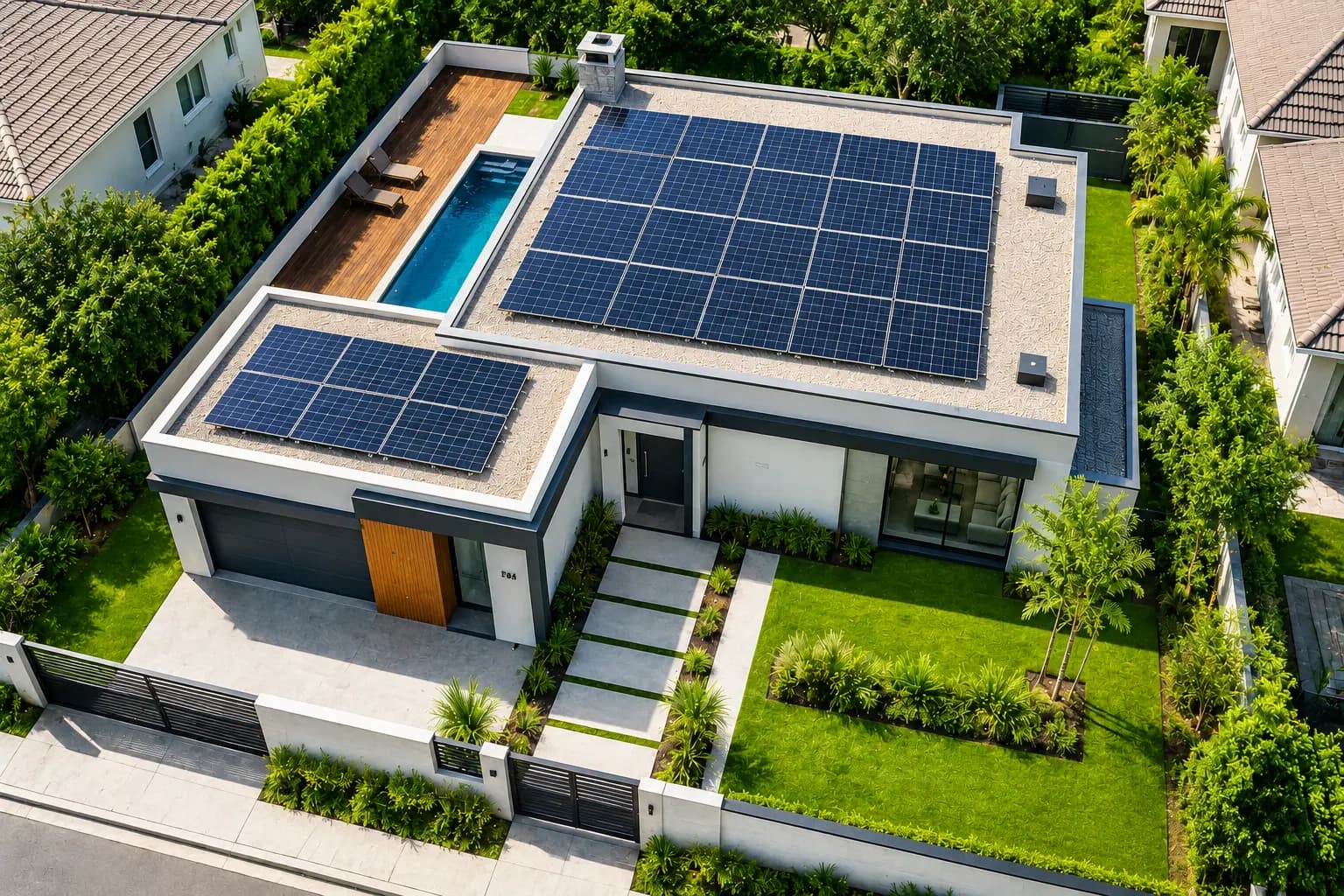 Sistema solar residencial