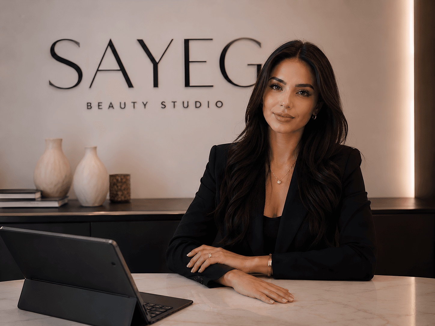 Beatriz Sayeg, especialista em visagismo avançado